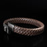 Lederarmband Herren Braun echtleder mit gravur uniqal